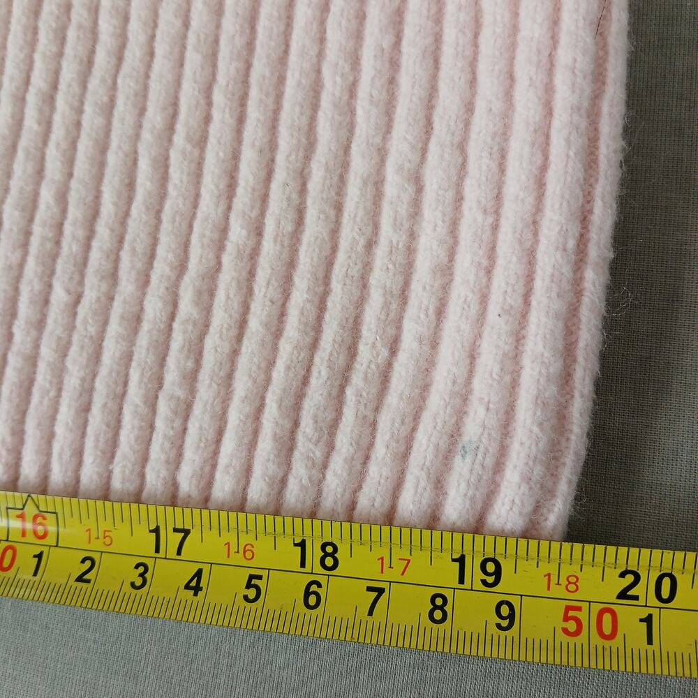 Paris Atelier & Other Stories Cropped Mock Neck Jumper S light pink cotton blend - Picture 13 of 16